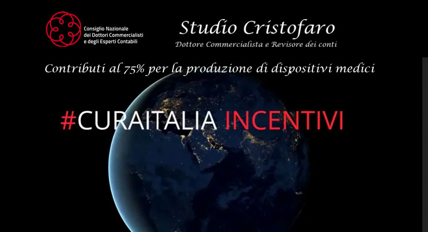 incentivi cura italia